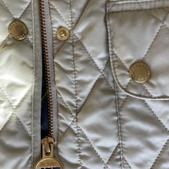 Barbour International Quilted Light Jacket Sz US8/EU38 - Picture 3 of 10